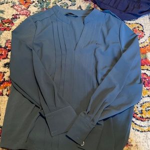 Blue long sleeve shirt